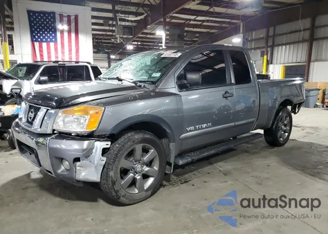 2015 Nissan Titan S из США, поврежденный, VIN 1N6BA0CAXFN512903